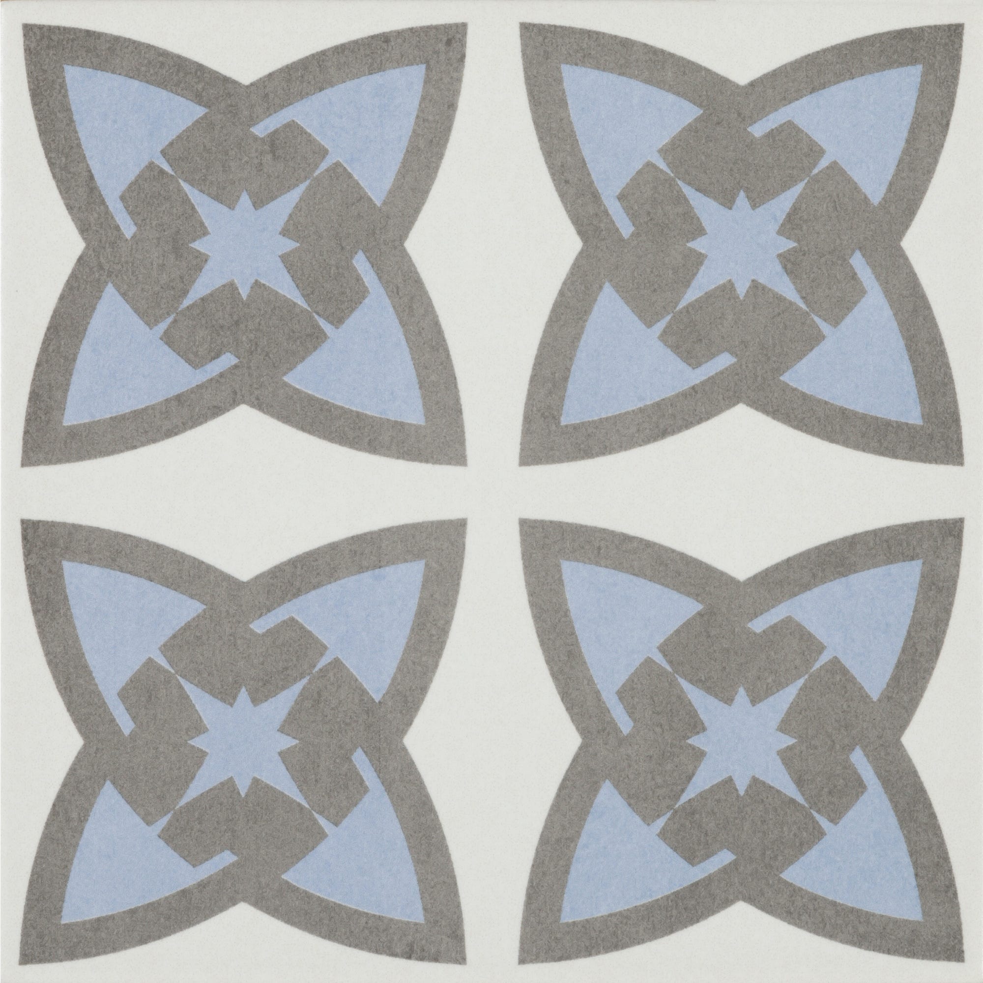 Carrelage intérieur motif l.22,3 x L.22,3 cm Great celeste 21