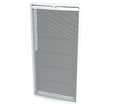 Panneau rayonnant vertical galbe blanc 2000W - CARRERA