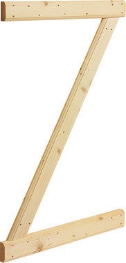 lot de 5 lames a volet en sapin bricoman