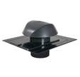 Chapeau de ventilation anthracite ardoise Diam.125 mm Atemax - NICOLL