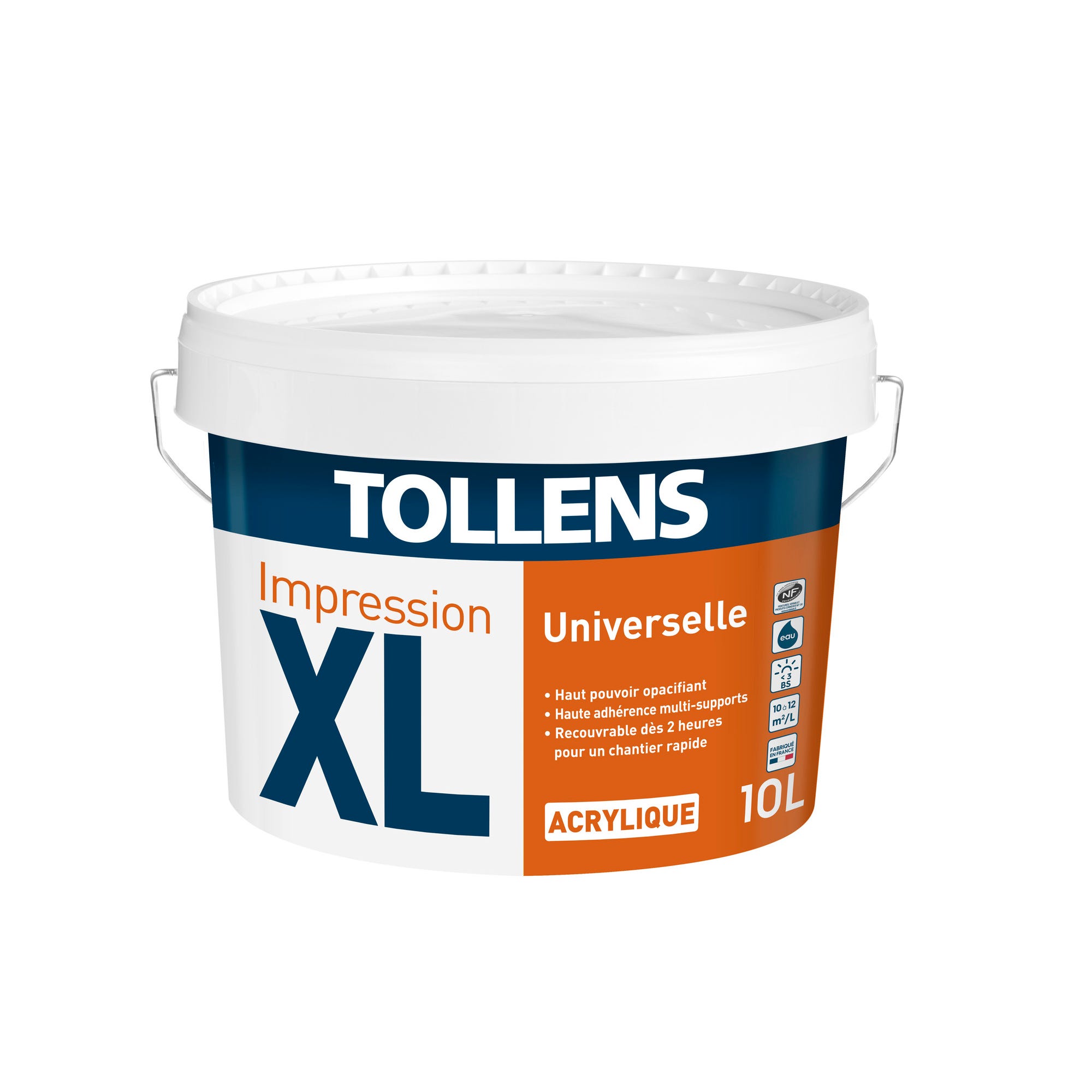 Sous-couche universelle acrylique 10 L - TOLLENS XL  0
