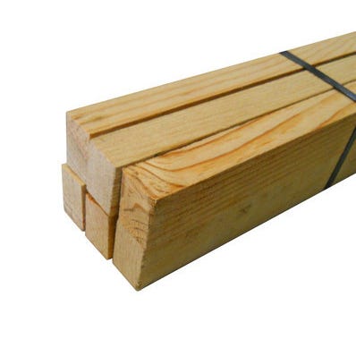 Liteau Sapin Traite Classe 2 27 X 27 Mm Long 4 M Bricoman