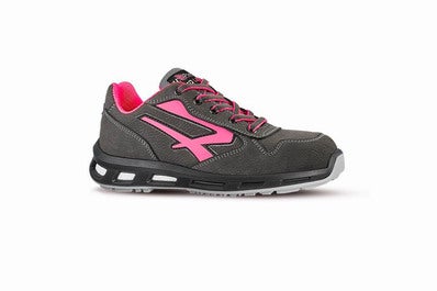 Chaussure de s curit femme basse S3 gris rose T.42 U Power Red Lion UPOWER