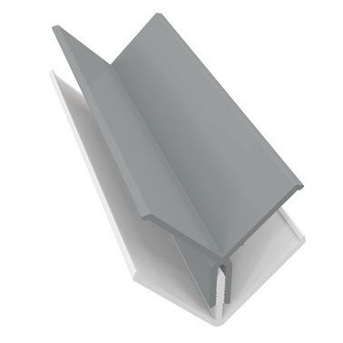 Angle intérieur clip gris Long.3 m Fortex - FREEFOAM