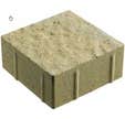 Pavé sable L.15 x l.15 x Ep.6,3 cm, le m²