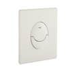 PLAQUE DE COMMANDE GROHE BLANCHE