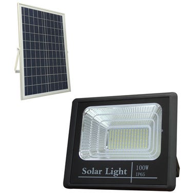 Projecteur solaire à panneau deporte 100W  1