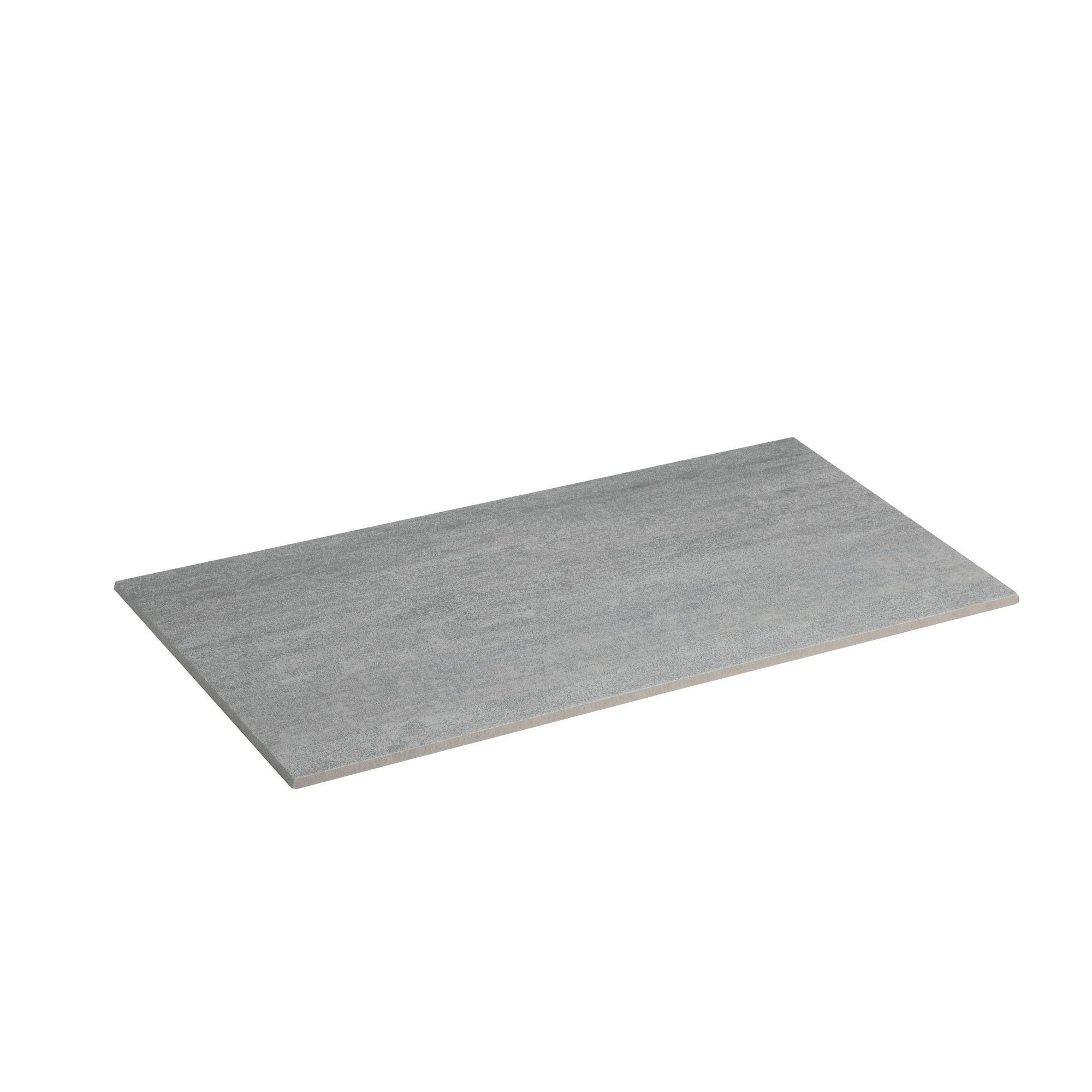 Carrelage intérieur gris effet pierre l.30 x L.60 cm Cemento 2