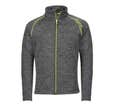 VESTE GILET ZIPÉ LENNY GRIS CHINE 3XL