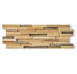 Plaquette de parement bois l.20 x L 60 cm Wood Design Boho nature