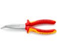 PINCE 1/2 RONDE COUPANTE COUDEE 1000V KNIPEX