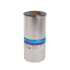 Bande adhésive aluminium naturel L.10 x l.0,3 m - SIPLAST 1