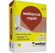 Colle à séchage rapide C2F gris 25 Kg Webercol rapid - WEBER