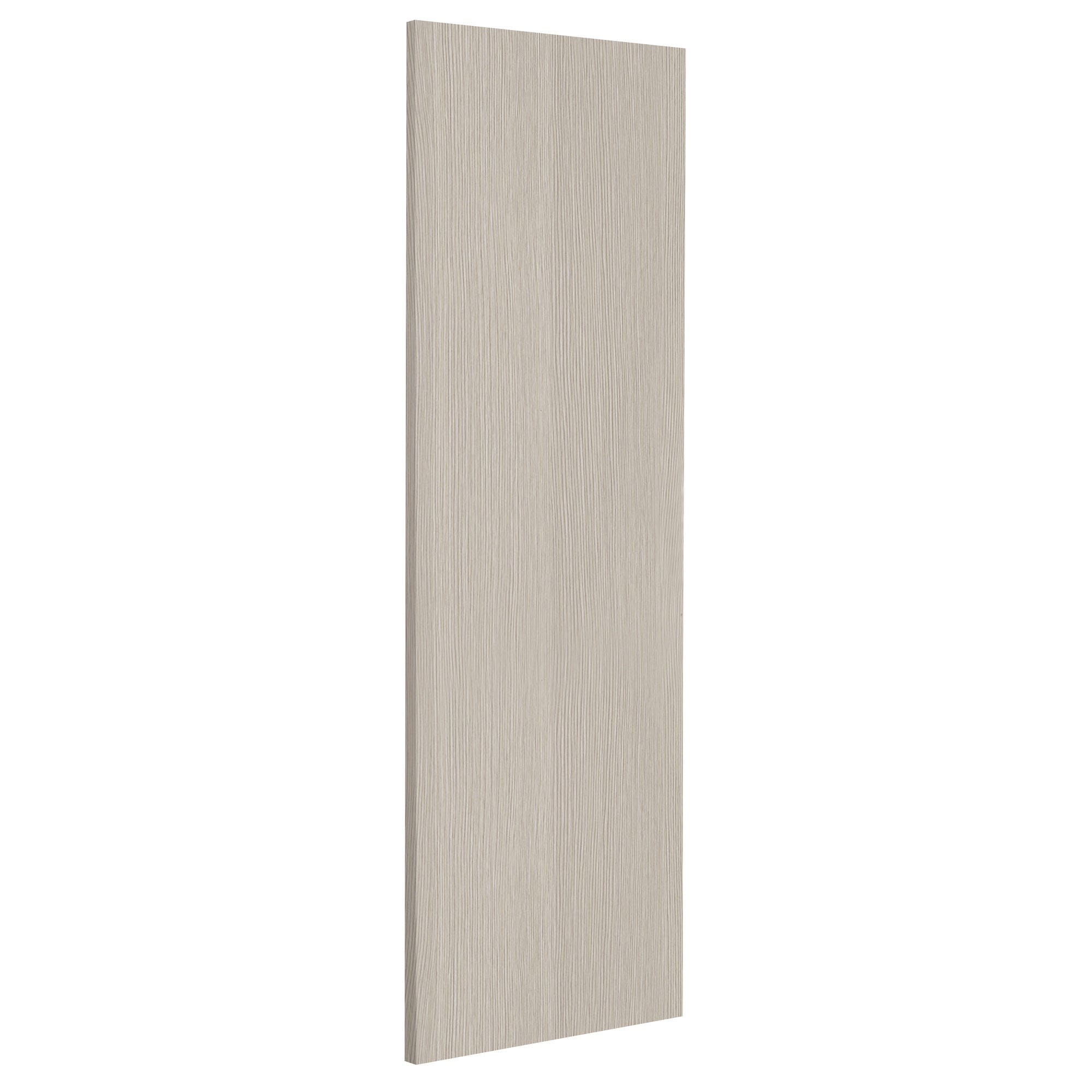 Porte seule revêtue chêne blanc H.204 x l.73 cm 0
