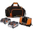 Pack 2 batteries 18V 2+4Ah AEG avec Chargeur PRO 18V 4932459176
