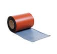 Bande adhésive aluminium terracotta L.10 x l.0,15 m - SIPLAST