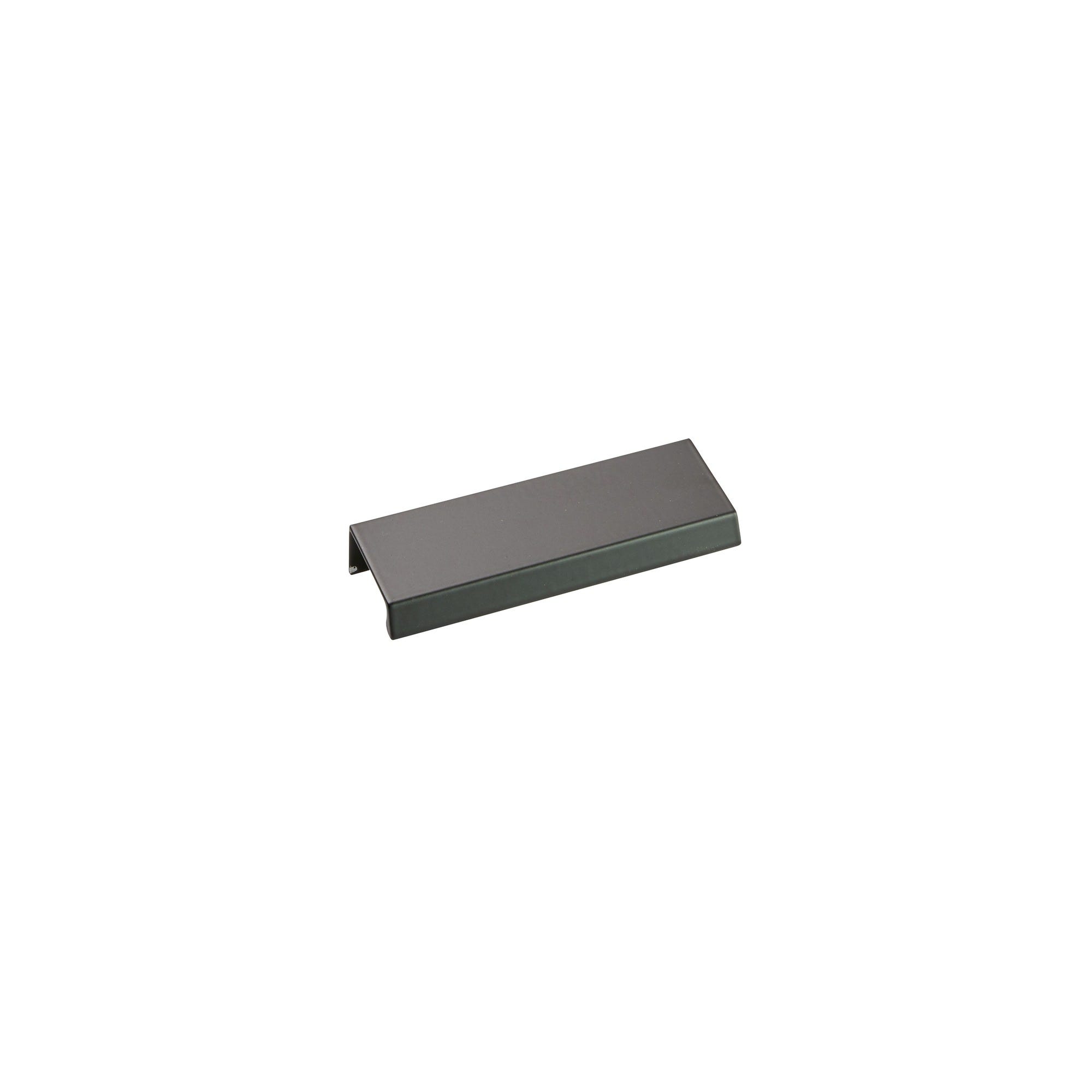 Poignée Aluminium finition noir mat entraxe 64 mm - UA123 2