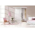 PORTE COULISSANTE LUMYS MAT 4R 83 CM