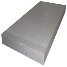 Lot de 10 plaques en polystyrène multi-usages, 100 x 50 cm, 1 cm  d'épaisseur, densité de 15 kg/m² : : Bricolage