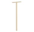 PIED DE BOITE AUX LETTRES CYLINDRIQUE H. 1M10 TON PIERRE