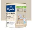 Peinture intérieure multi-supports acrylique satin beige wes 0,5 L Esprit déco - RIPOLIN