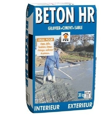 sac de beton tout pret bricoman
