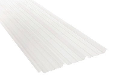 Plaque Polycarbonate Nervuree 1045 Translucide 200x105 Cm Bricoman