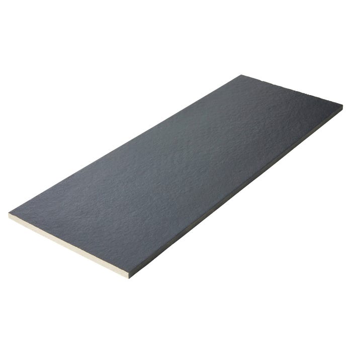 Clin pour bardage gris anthracite L.3600 × l.180 × Ep.8 mm HardiePlank Smooth 3