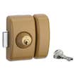 verrou UNIVERSEL double cylindre 45 OR 3 Clefs