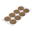 Lot de 8 patins feutre adhésifs ronds