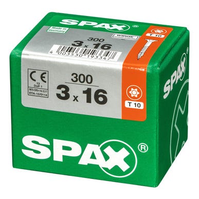 VIS AGGLO SPAX TF TX 3X16 WIROX X300 1