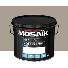 Peinture intérieure mat brun lozère teintée en machine 10L HPO - MOSAIK 1