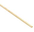 1/4 de rond en Bois éxotique non traité* 8 mm - 2,4 mètres