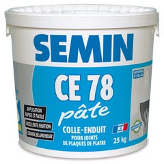 Enduit CE 78 en pâte seau de 25 kg - SEMIN 0