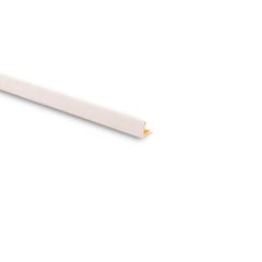 Cornière PVC blanc adhésif 10 x 10 mm L.260 cm 1