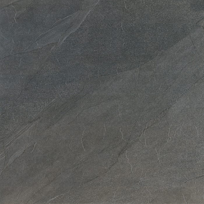 Dalle carrelage extérieur effet pierre l.61 x L.61 cm - Halley Argent 0