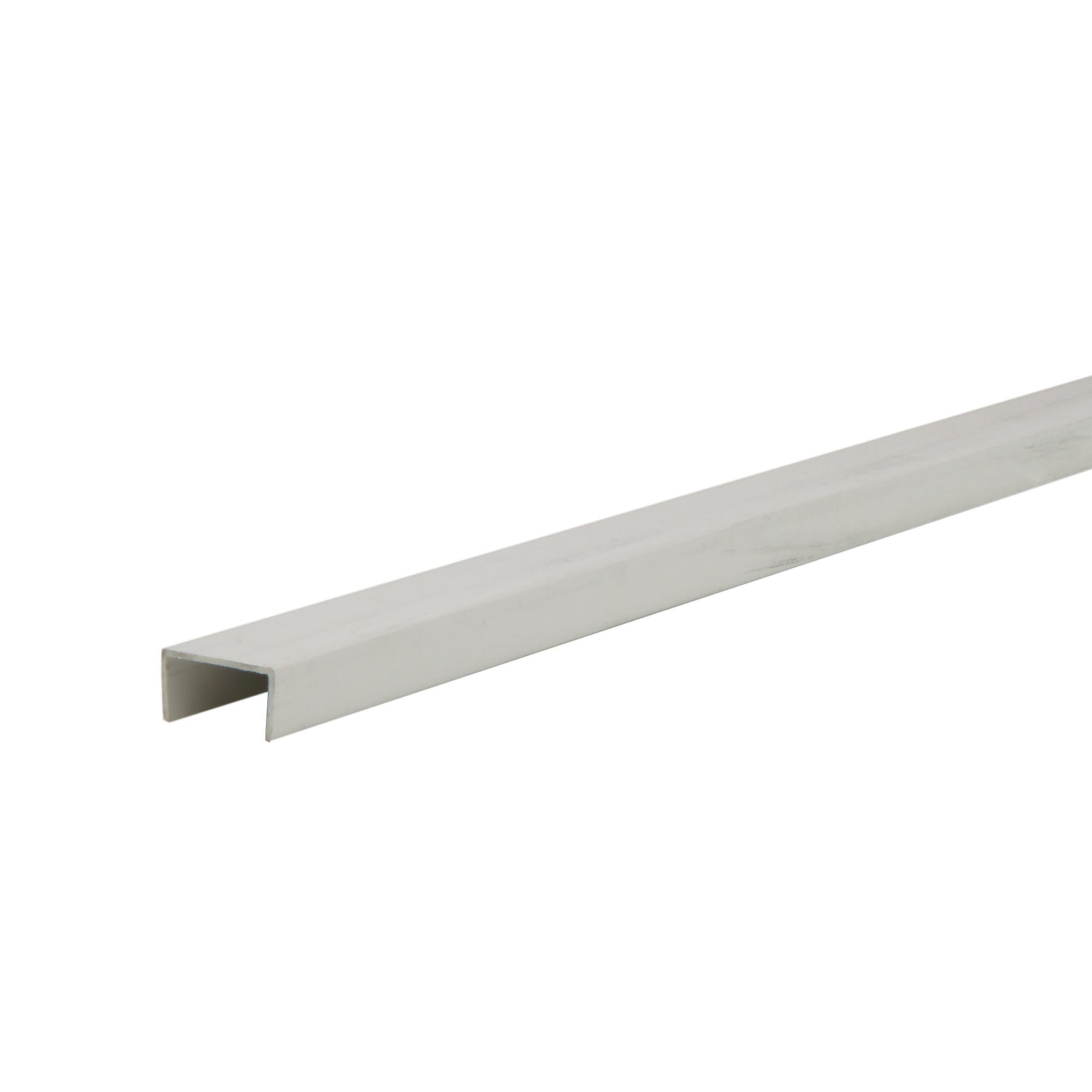 Profil U en PVC blanc 19 mm Long.2,6 m - SOTRINBOIS 0