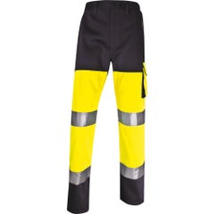 Pantalon de travail haute visibilité jaune T.M PANOSTYLE - DELTA PLUS 0