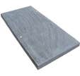 Dalle gris pizzara L.66 x l.33 x Ep.3 cm, le m²