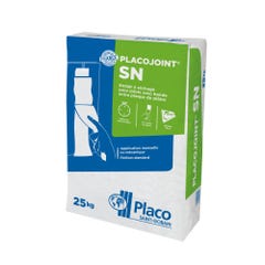 Placojoint Sn 25kg, enduit joint séchage normal PLACO 0