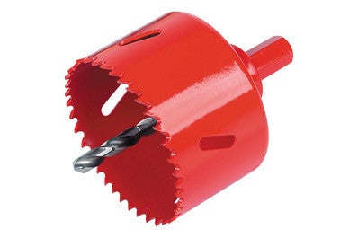 scie cloche bim pret a l emploi pour bois platre et metal diam 25 mm wolfcraft bricoman