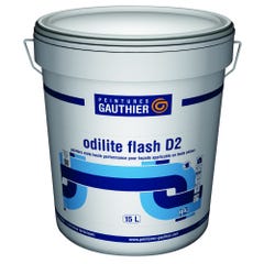 Peinture façade D2 acrylique mat teintée en machine bleu estragin CH 12F49 15 L Odilite flash - GAUTHIER 2