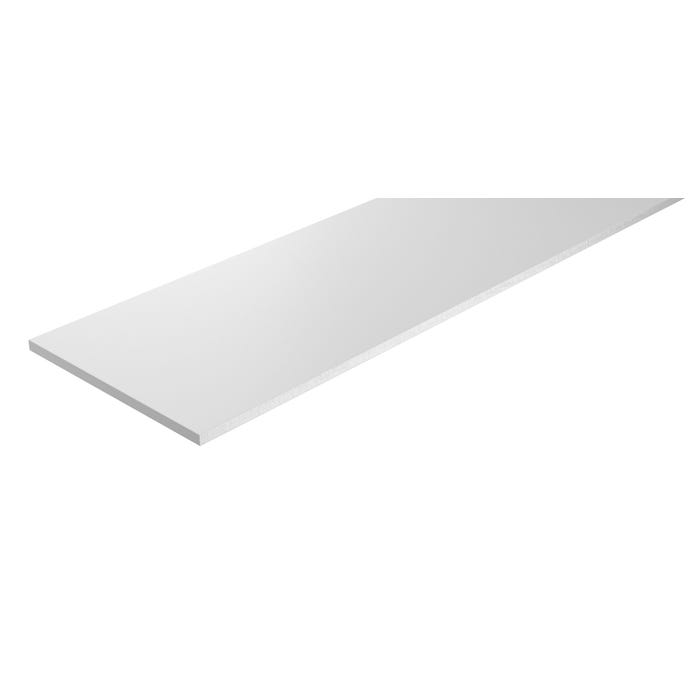 Clin pour bardage blanc arctique L.3600 × l.180 × Ep.8 mm HardiePlank Smooth 0