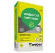 Mortier colle fibré C2E gris 25 Kg Webercol terrasse - WEBER