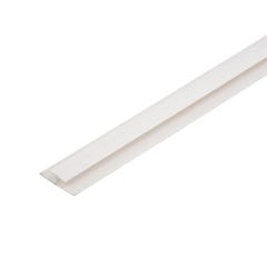 Profil de jonction PVC blanc Long.2,6 m