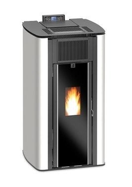 poele a granules punto ermetica 7 5 kw blanc unical bricoman