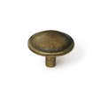 Bouton zamak d32 mm vieux laiton