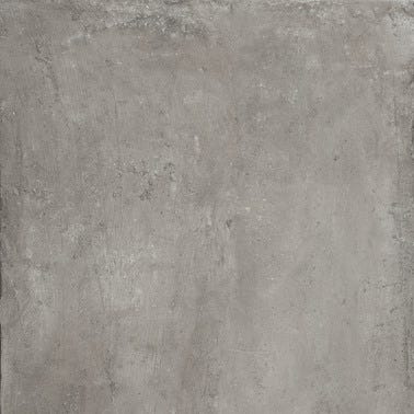 Carrelage intérieur sol et mur gris effet béton l.60 X L.60 cm Béton One Ash mat 0