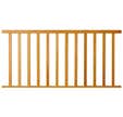 Garde corps d'étage en hêtre H100xL200cm