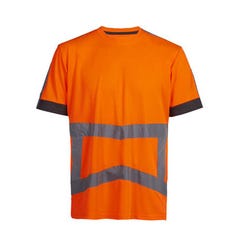 T-shirt haute visibilité orange T.XXL - NORTH WAYS  3
